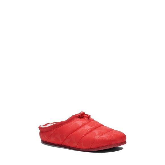 COACH Women's Rachelle Slip-On Slippers - Miami Red 6.5B - Picture 7 of 8